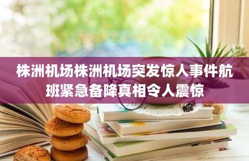 株洲机场株洲机场突发惊人事件航班紧急备降真相令人震惊