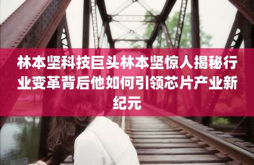林本坚科技巨头林本坚惊人揭秘行业变革背后他如何引领芯片产业新纪元